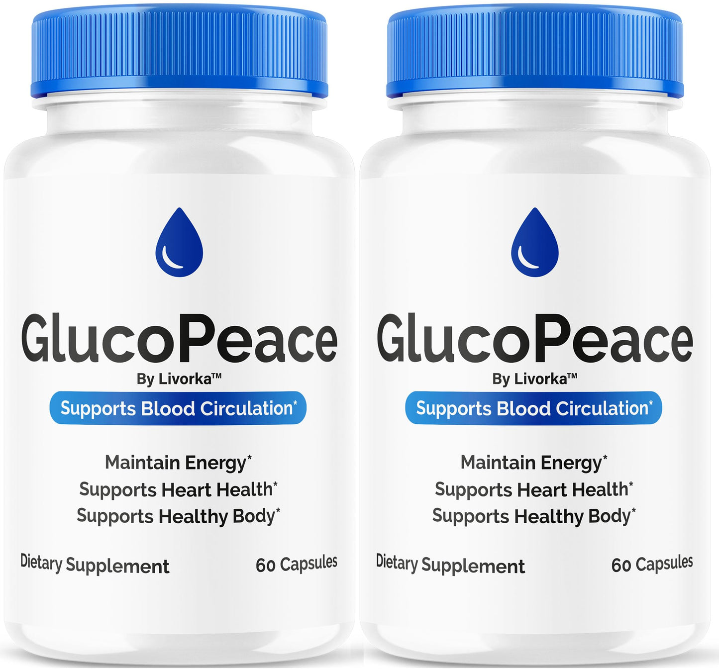 GlucoPeace Capsules (2 Pack) – Circulatory Support, 120 Count