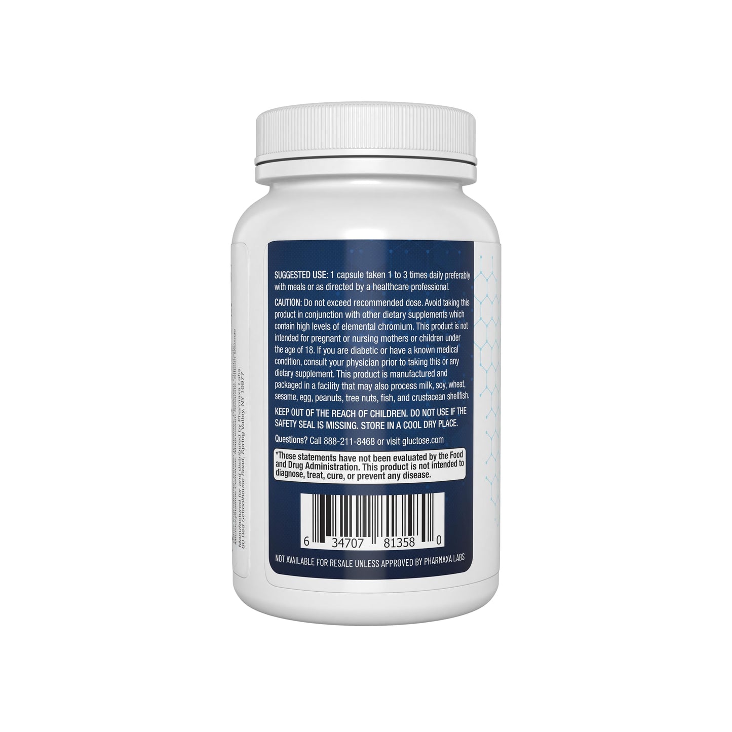 Gluctose Blood Health Support Supplement – 90 Day Supply (90 Capsules)