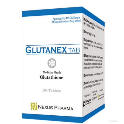 Glutanex Tab Glutathione by Nexus Pharma – Made in Korea