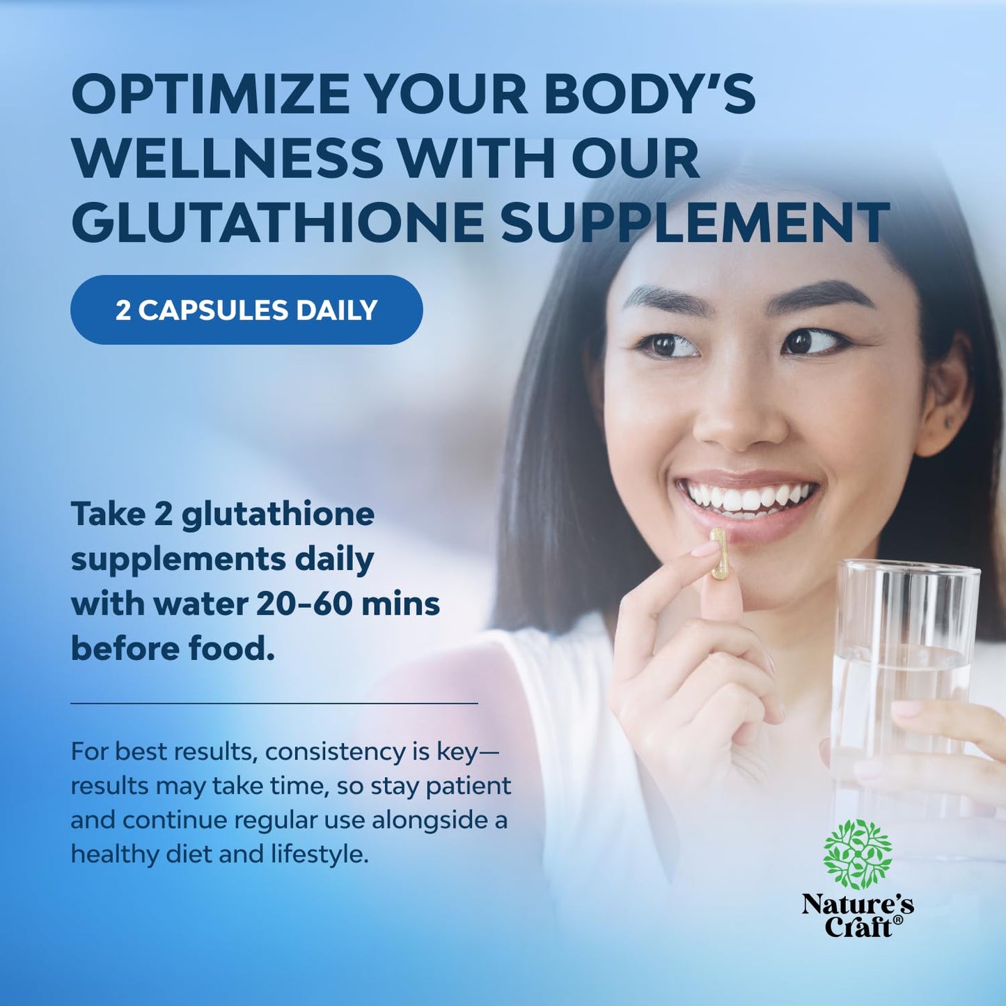 Reduced Glutathione + Milk Thistle 1000mg - Skin Radiance, Liver & Immune Support | 60 Count