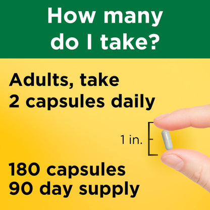 Nature Made Magnesium Glycinate 200 mg – 90 Day Supply | Supports Muscle, Heart, Nerve & Bone