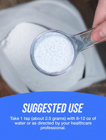 Magnesium Malate Powder | High Bioavailability, Gluten Free, 2.5g/Serving – 500g | BulkSupplements