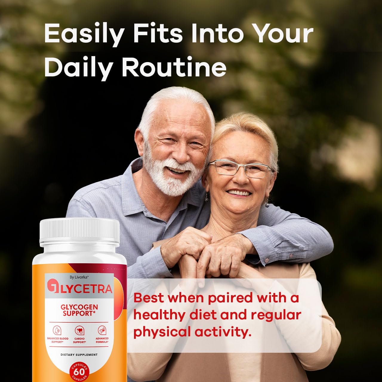 (2 Pack) Glycetra Capsules | Official Glycetra Advanced Glycogen Support - 120 Capsules