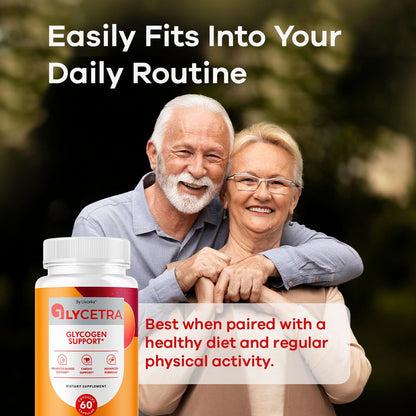 (2 Pack) Glycetra Capsules | Official Glycetra Advanced Glycogen Support - 120 Capsules