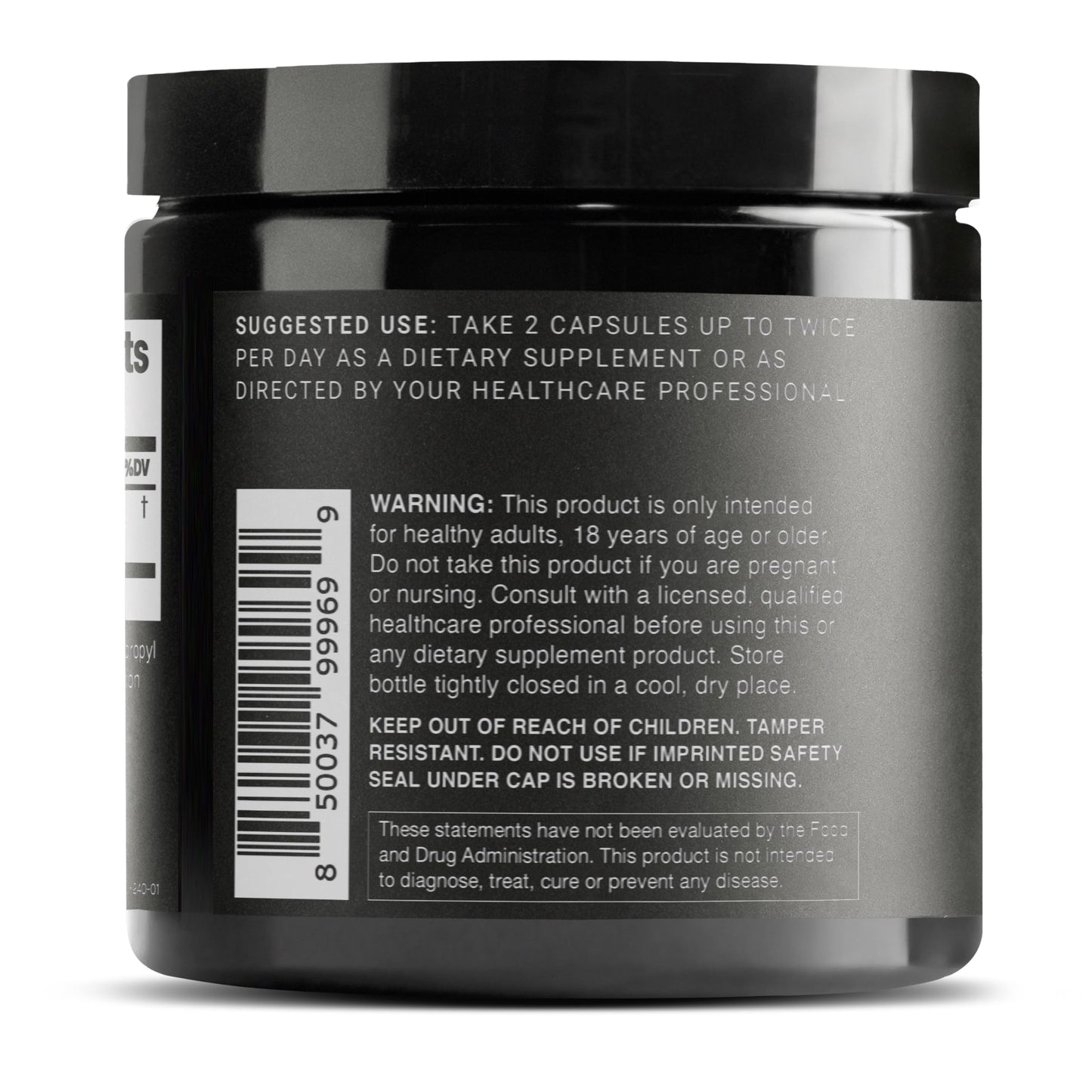 Toniiq Glycine 1300mg Supplement - 240 Capsules | 120 Servings | 98.5%+ Purity