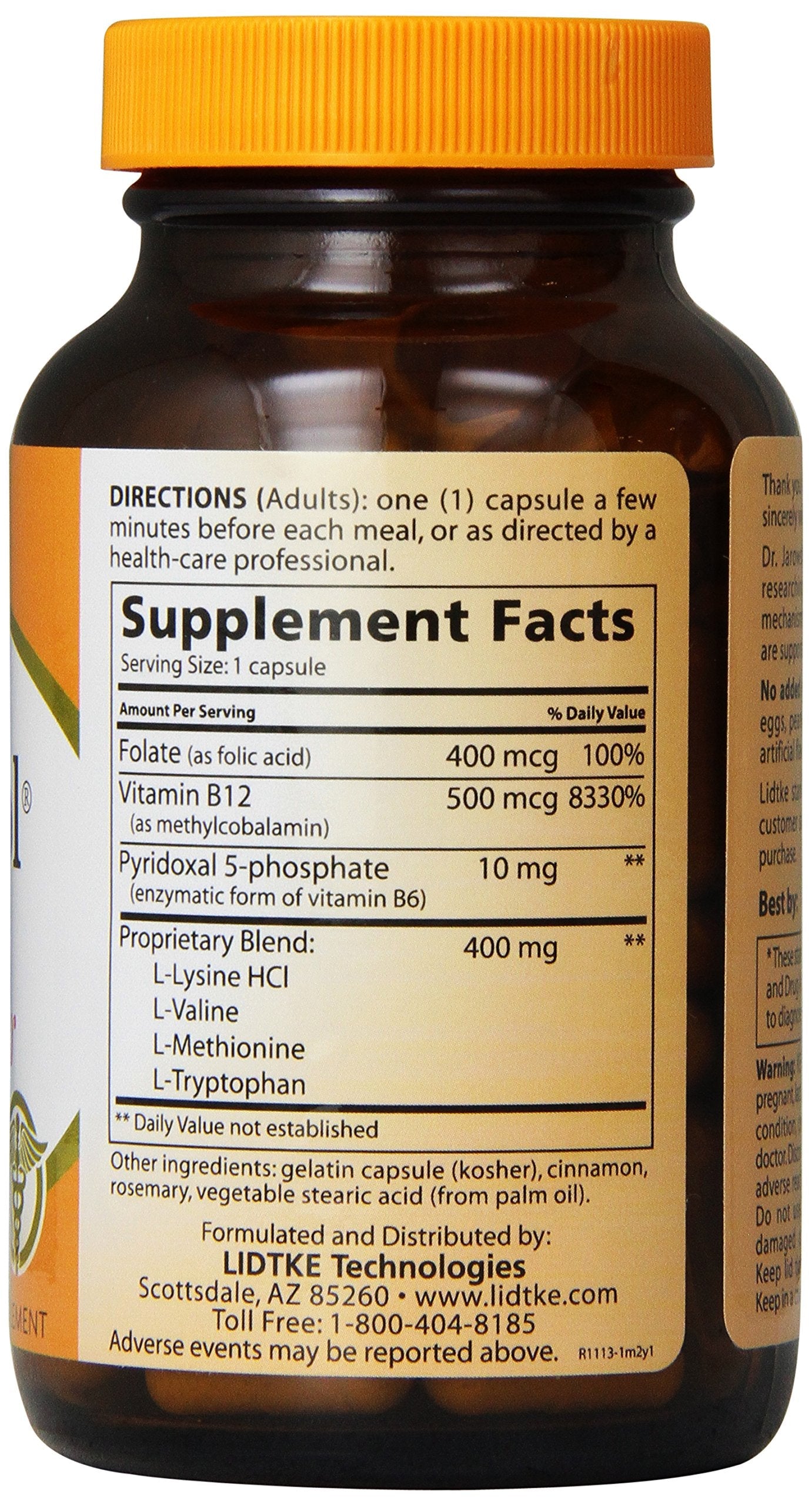 Lidtke Glycotrol Capsules, 90 Count – Supports Healthy Blood Sugar