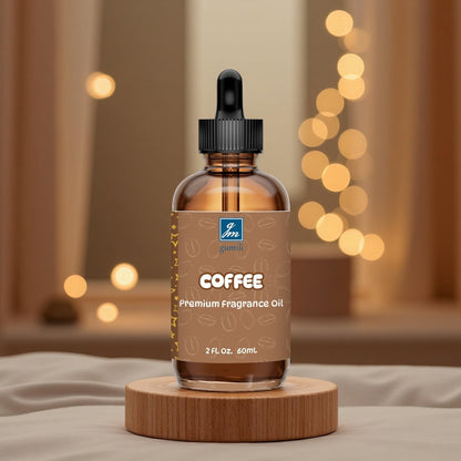 GM Gumili Coffee Fragrance Oil 2 Oz – Roasted Coffee Bean Scent for Diffusers, Candles, Soaps & DIY