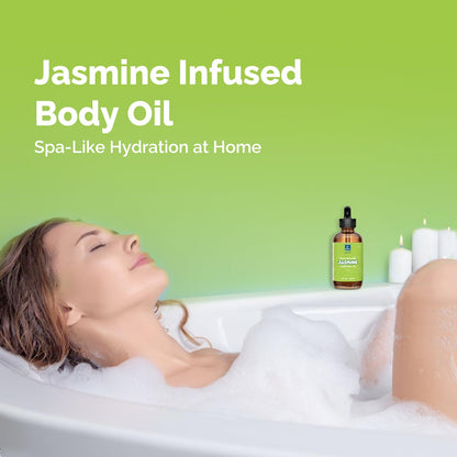 GM Gumili Jasmine Essential Oil 2 Oz - 100% Pure Jasmine Oil for Diffuser & Skin