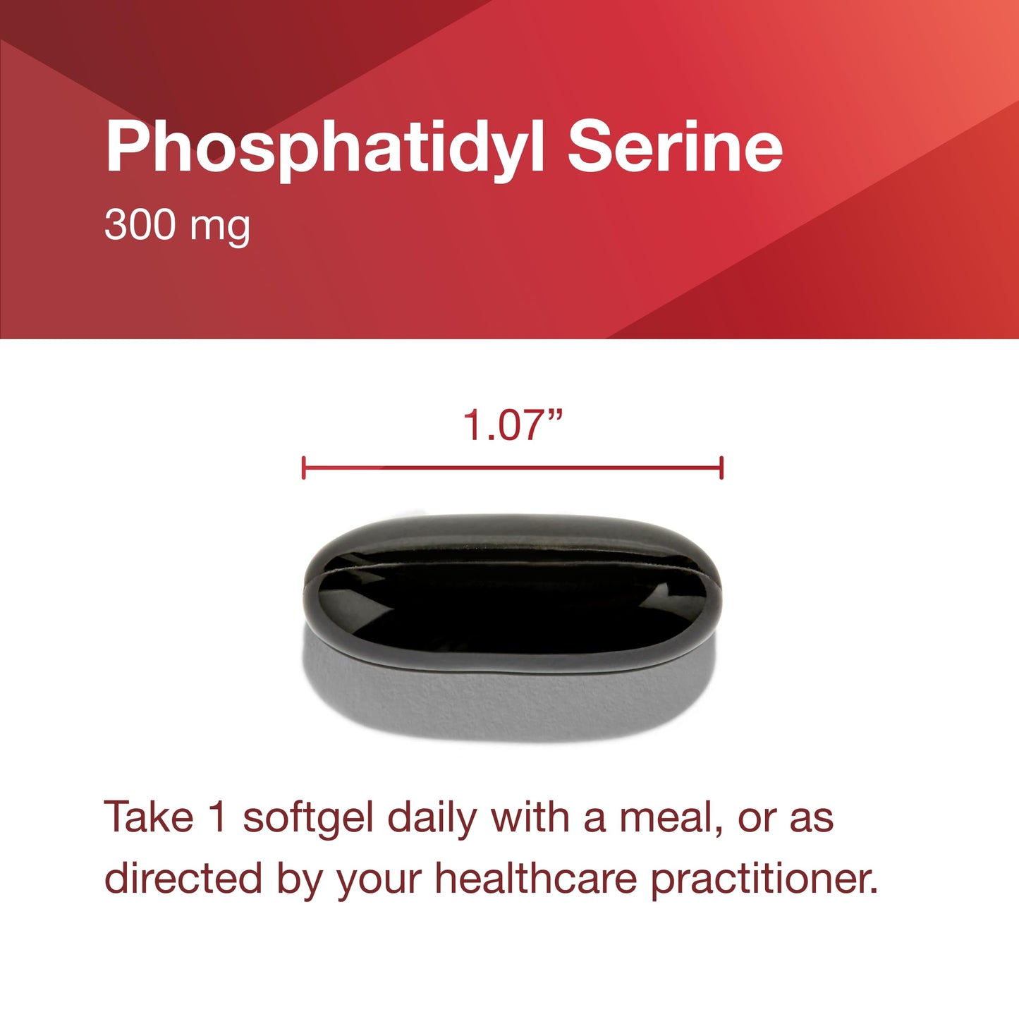 Protocol Phosphatidylserine 300mg – Brain Function & Memory Support | 50 Softgels