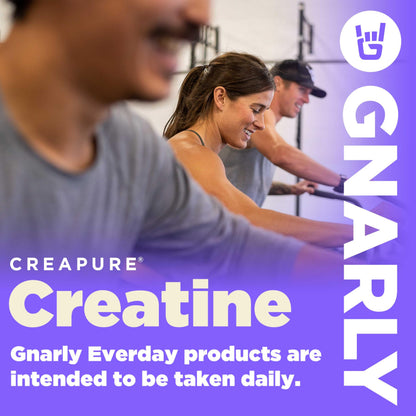 Gnarly Creatine Powder – Creapure, Vegan Creatine, NSF Sport Certified | 5g Monohydrate, Unflavored, 15.87 oz