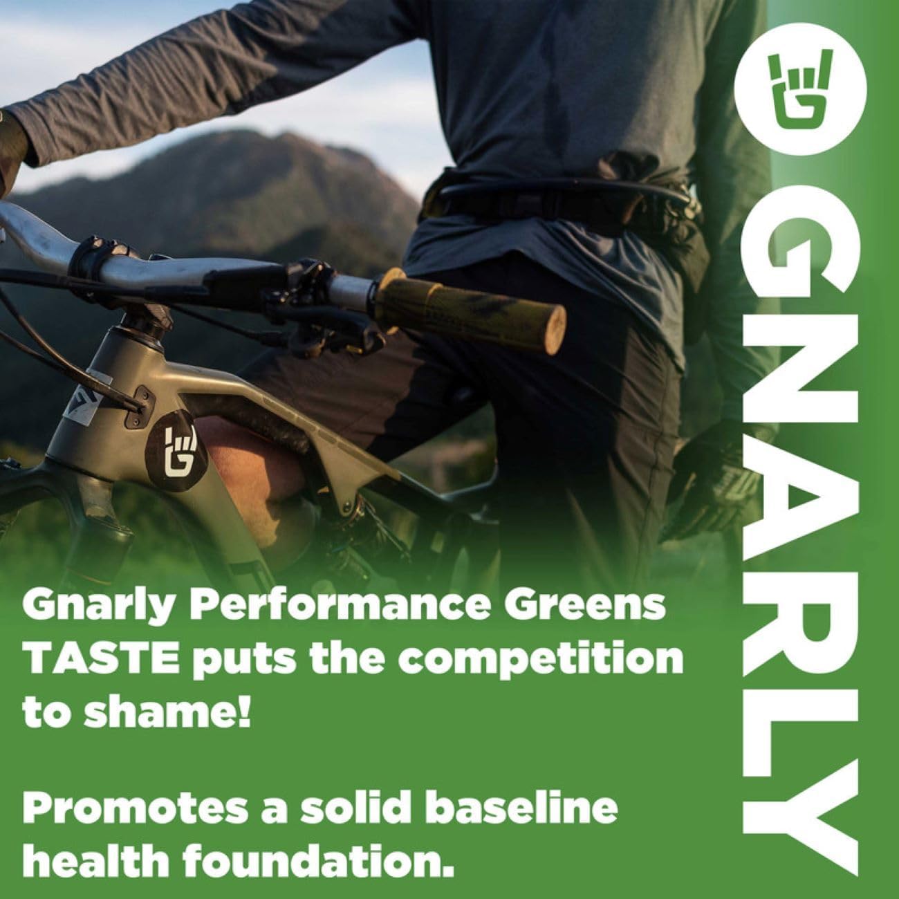 Gnarly Nutrition Greens Superfood Powder – Blueberry Acai Performance Greens – NSF Sport Certified – Organic & Probiotic
