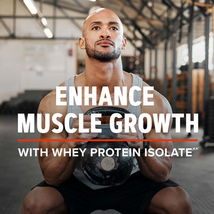 GNC AMP Pure Isolate Whey Protein - Strawberry (70 Servings)