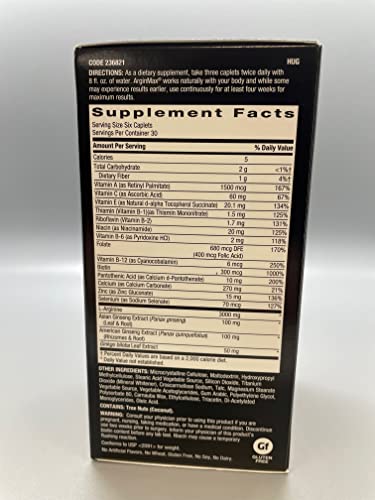 GNC Mens ArginMax – Timed-Release Sexual Health Supplement for Men | 180 Count