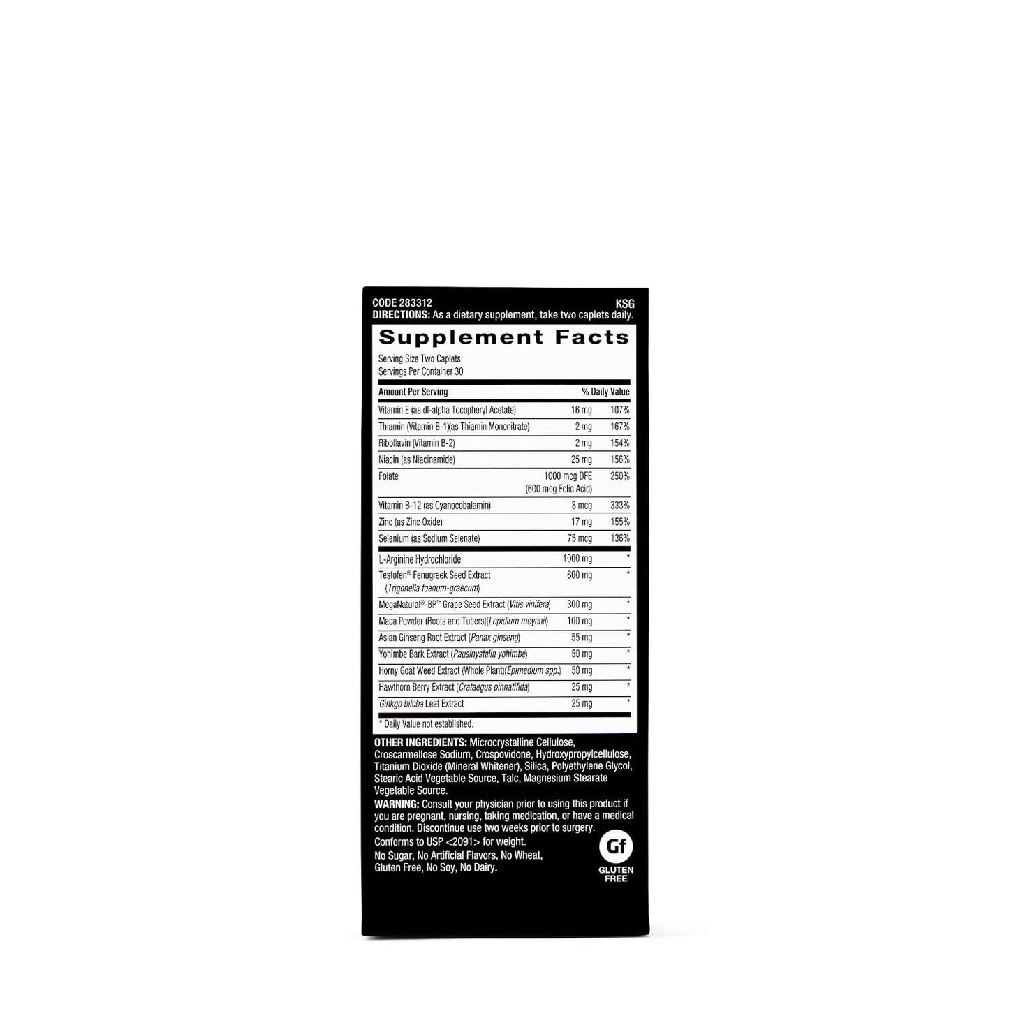 GNC Men's Staminol Ultra – 60 Caplets | Supports Sexual Health & Vitality