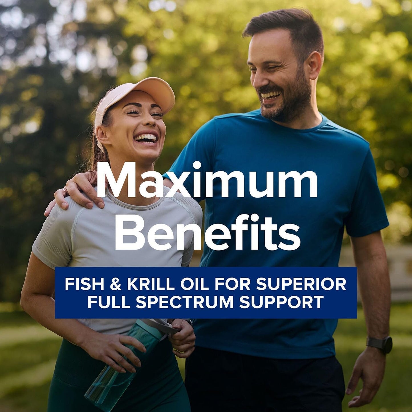 GNC Triple Strength Fish Oil + Krill Oil – Omega-3 60 Softgels
