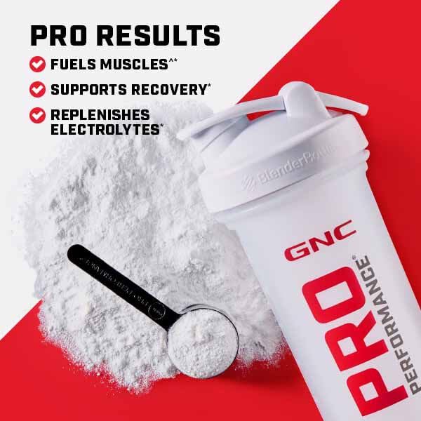 GNC Pro Performance Essential Amino Complete – Strawberry Banana 15.87 oz | Supports Muscle Recovery