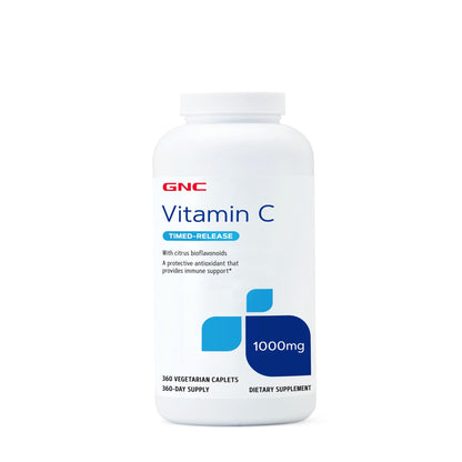 GNC Vitamin C 1000mg Timed Release – Immune Support, 360 Servings