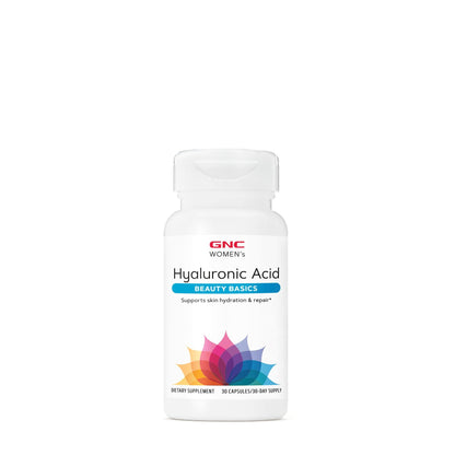 GNC Women's Hyaluronic Acid – Skin Hydration & Joint Support (30 Capsules)