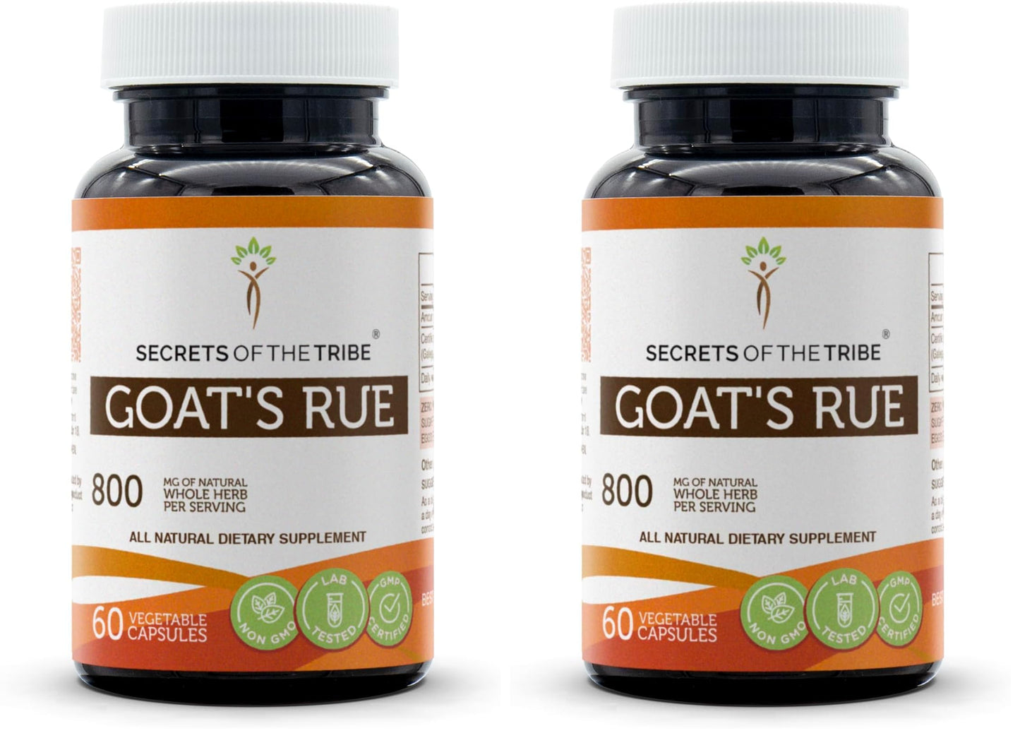 Goat's Rue 60 Capsules (800 mg) – Secrets of the Tribe, Galega officinalis, Pack of 2