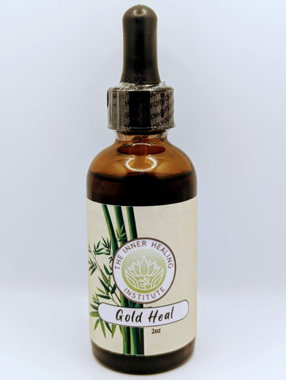 Gold Heal 2oz Tincture - Natural Oral Drops with Vitamin B12 | Immune Support