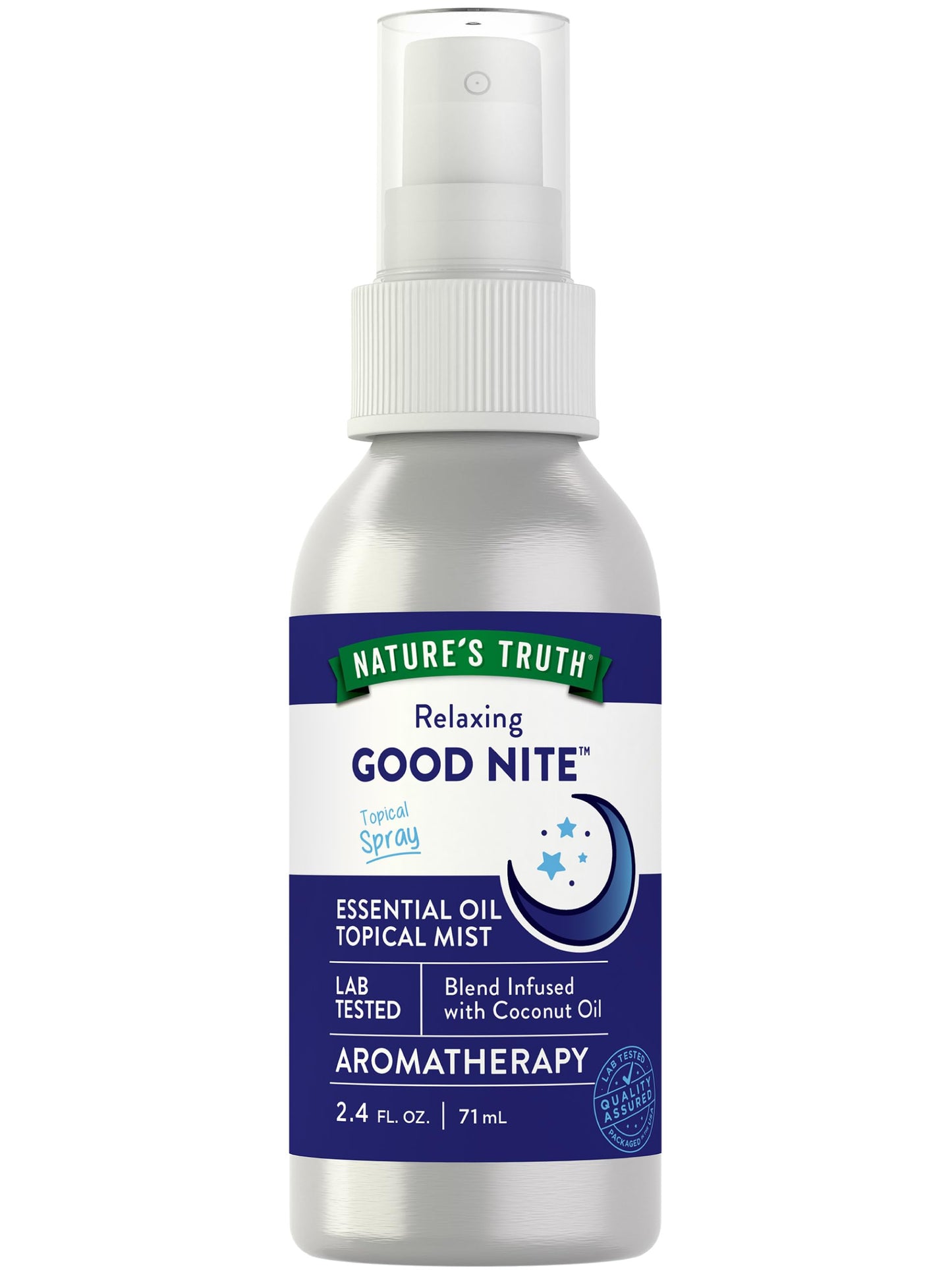 Nature's Truth Good Nite Essential Oil Mist - 2.4 fl oz | Calming Topical Spray
