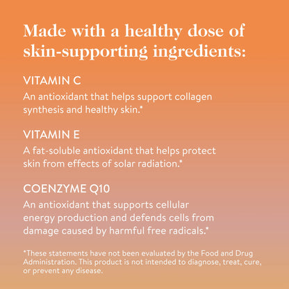 goop Beauty Morning Skin Drink Mix — Vitamin C & E for Radiant Skin, Lemon Verbena & Orange Flavor, 30 Pack