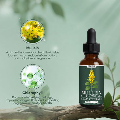 GOOVIP ETHALE Mullein Drops for Lungs – Respiratory Support & Lung Detox