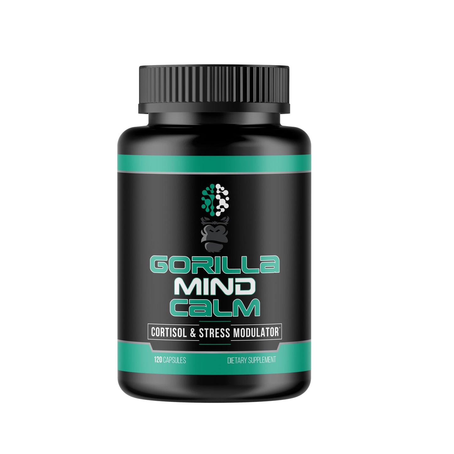 Gorilla Mind Calm (120 Capsules) | Potent Relaxation & Stress Support