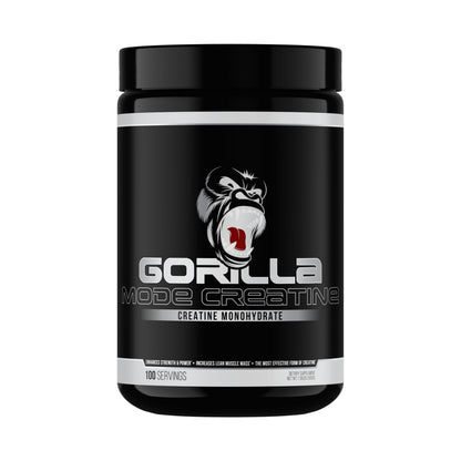 Gorilla Mind Creatine Monohydrate Micronized Powder – 5 g Serving, 100 Servings, Made in USA
