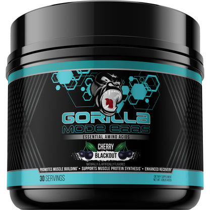 Gorilla Mind EAA – Essential Amino Acids for Muscle Building & Recovery (492g)