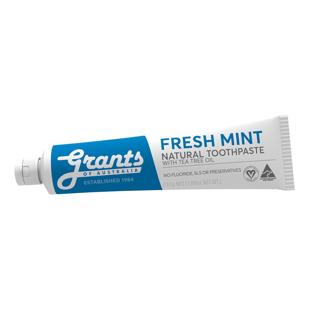 Grants of Australia Fresh Mint Toothpaste with Tea Tree Oil - 3.85 oz