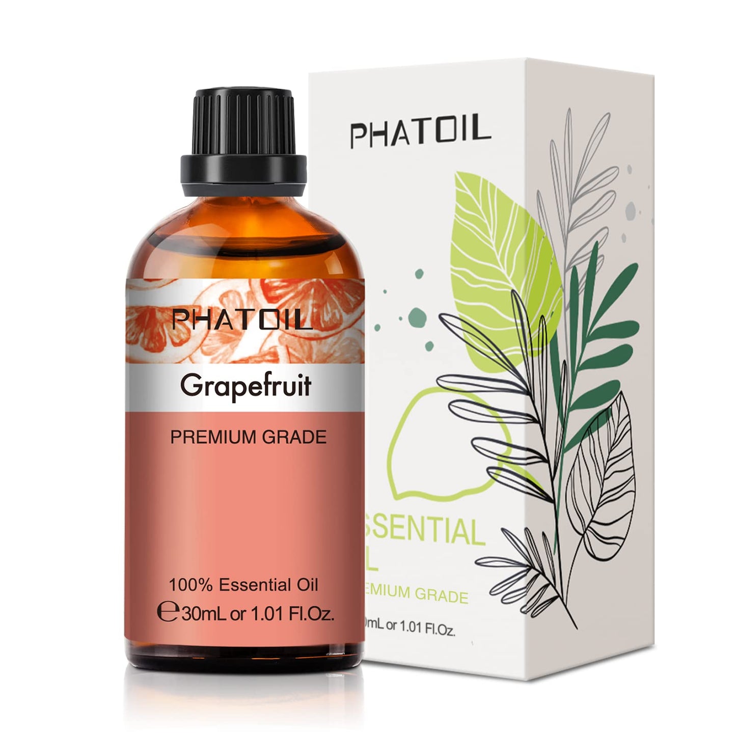 Grapefruit Essential Oil 30ml | PHATOIL Pure Oil for Diffusers & DIY