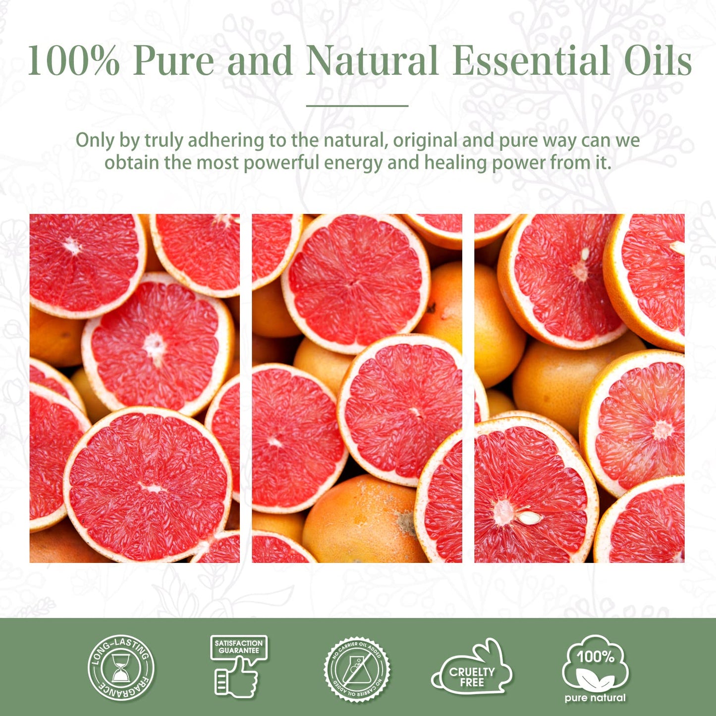Grapefruit Essential Oil 30ml | PHATOIL Pure Oil for Diffusers & DIY