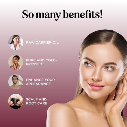 Pure Grapeseed Oil for Hair, Skin & Nails | Carrier Oil for Essential Oils