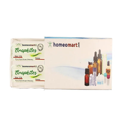 Graphites Homeopathy Pellets 200C Potency – Pack of 2 | HomeoMart