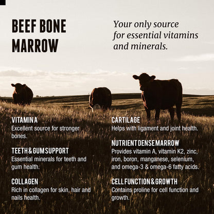 Grass Fed Beef Bone Marrow Supplement – 200 Count | New Zealand Sourced