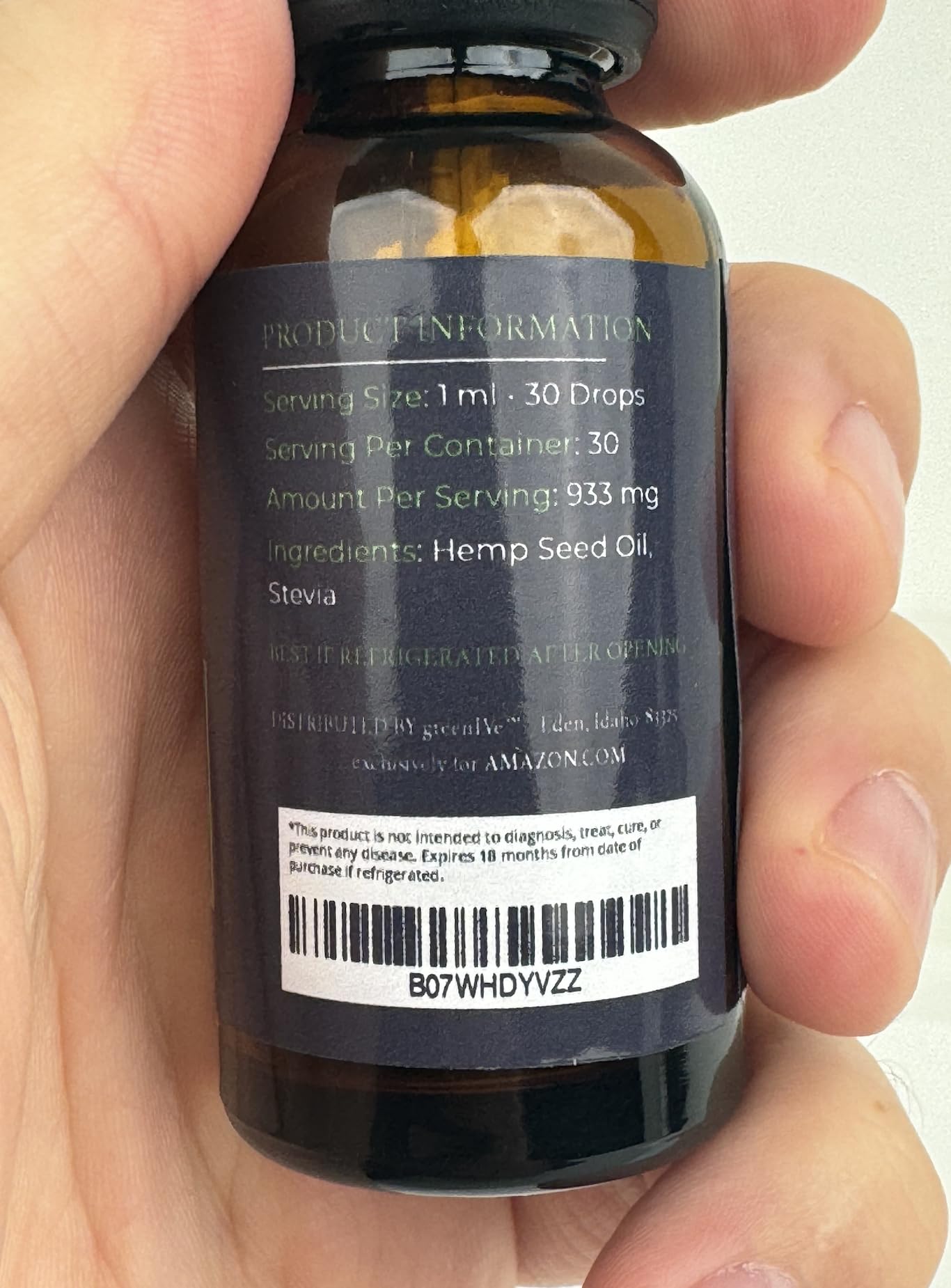 GreenIVe Hemp Drops 28,000mg – Naturally Grown Hemp Oil (4 Pack) | Vegan Omegas