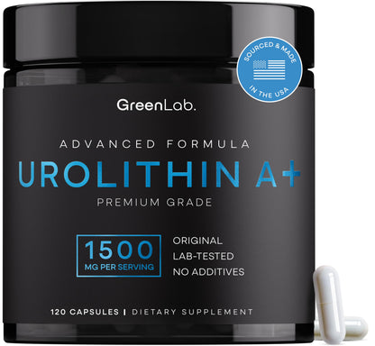 GreenLab Urolithin A+ 1500mg – Advanced Formula for Cellular Energy