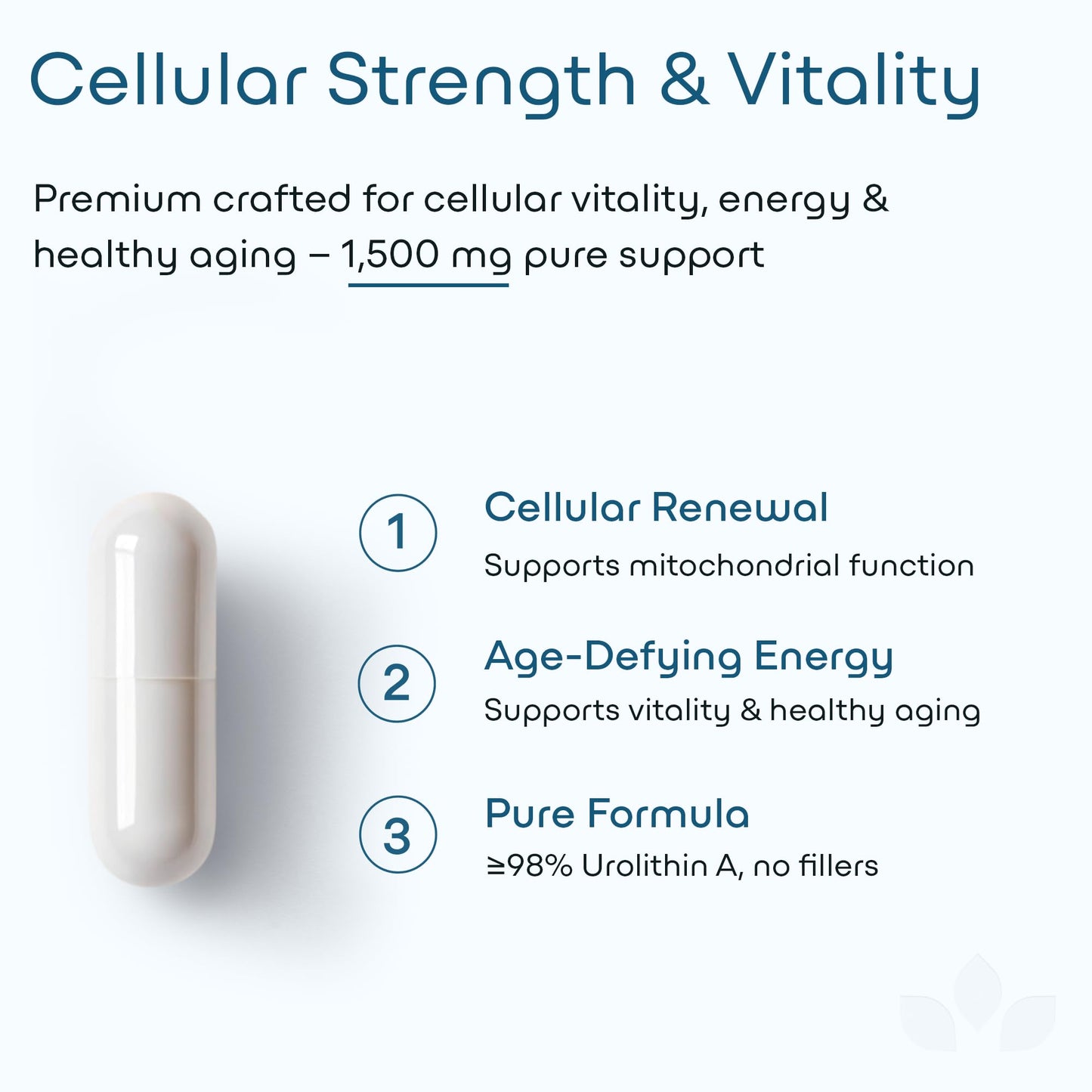 GreenLab Urolithin A+ 1500mg – Advanced Formula for Cellular Energy
