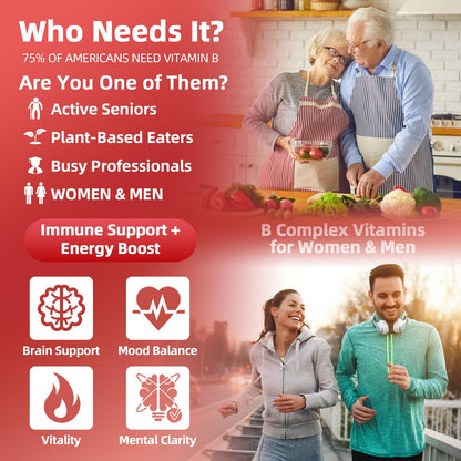 GREENPEOPLE Methylated B Complex | Methyl B12 & L-Methyl Folate | Energy, Immunity & Cognitive Support | Vegan, 2 fl oz, 2 Pack