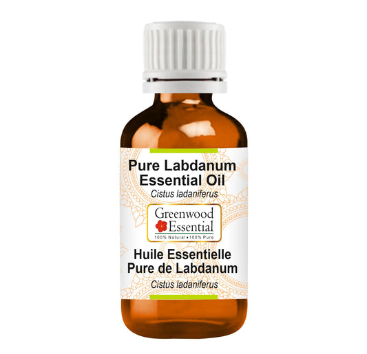 Greenwood Labdanum Essential Oil (Cistus ladaniferus) Pure 5ml - Steam Distilled