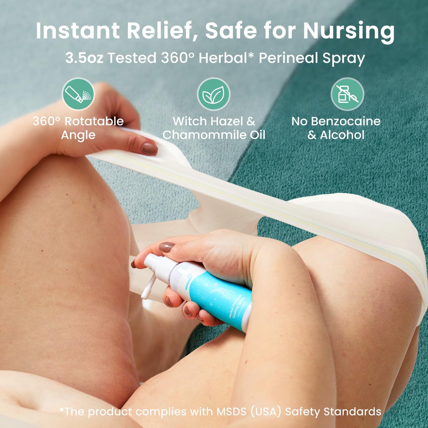 GROWNSY Postpartum Mom & Baby Essential Kits | Recovery & Hospital Essentials