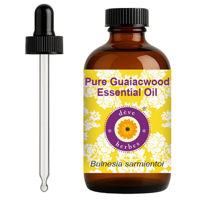 dève herbes Guaiacwood Essential Oil 120ml – Glass Dropper | Pure