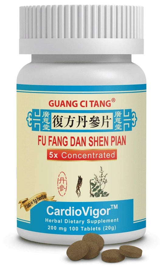 Guang Ci Tang Fu Fang Dan Shen Wan Tablets – Cardiovascular Health Support