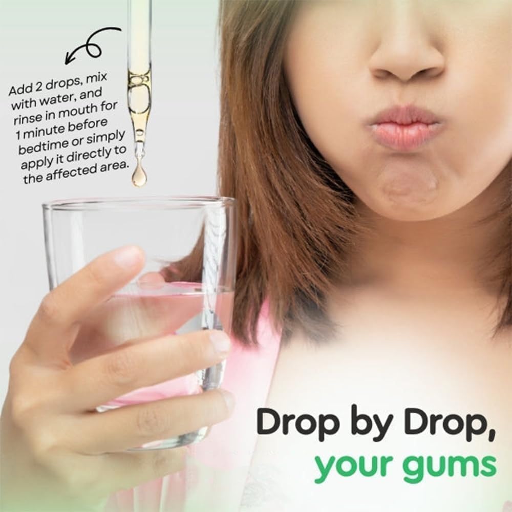 3 PCS DentiZen Gum Drops – Gum Relief Drops & Natural Mouthwash