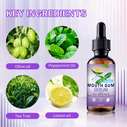 Gum Restore Drops - 60ml Gum Repair for Receding Gums & Fresh Breath