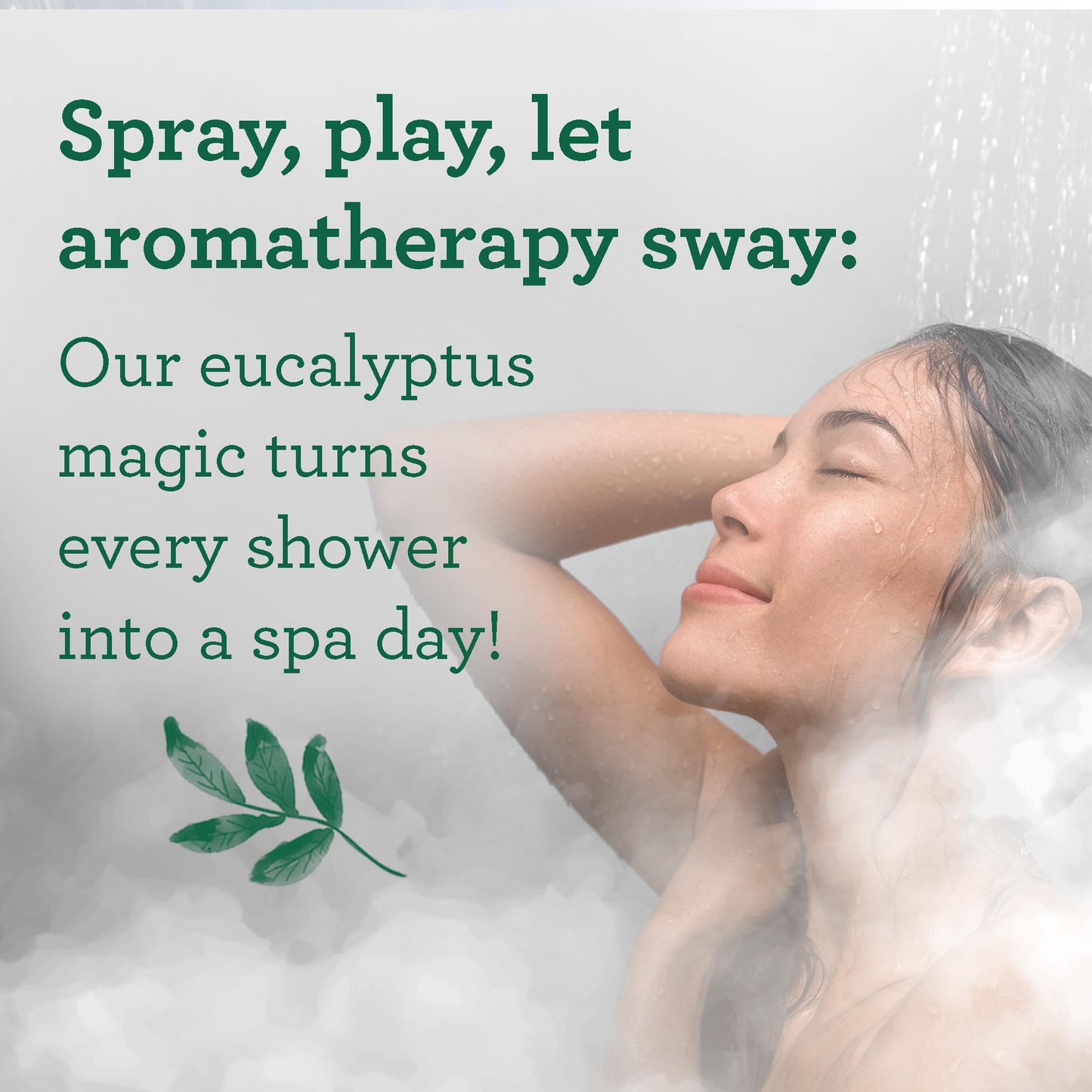 GuruNanda Breathe Vaporizing Shower Spray – Eucalyptus & Basil, 2 fl oz