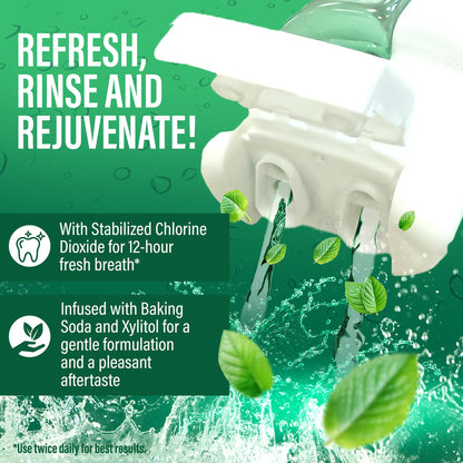 GuruNanda Mint to Be Kit: CocoMint Oil Pulling, Neem Toothpaste & Breath Mouthwash