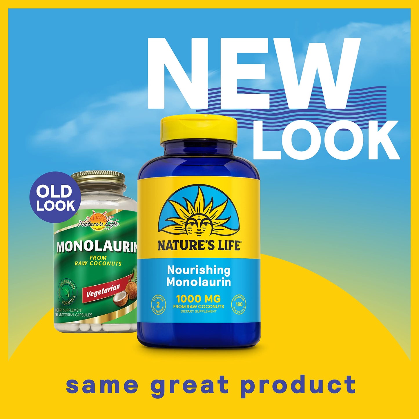Nature's Life Monolaurin 1000 mg – Immune & Gut Health