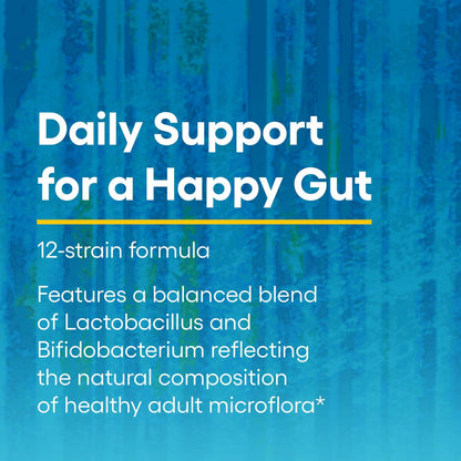 Natural Factors Ultimate Probiotic 12/12 Formula — Digestive Health & Immunity Support | 120 Veggie Capsules